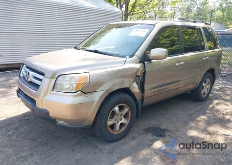 2007 Honda Pilot Ex-L z USA, uszkodzony, nr VIN 5FNYF287X7B000940